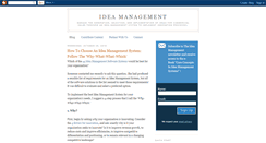 Desktop Screenshot of ideamanagementsystems.com