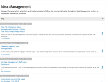 Tablet Screenshot of ideamanagementsystems.com